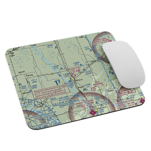 Milaca Municipal Airport (18Y) VFR Sectional Mouse Pad