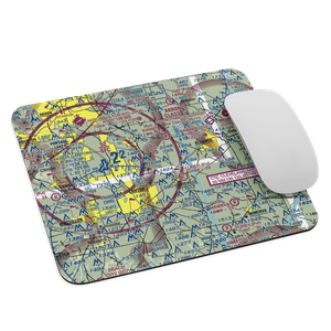 Milburn Airport (24OH) VFR Sectional Mouse Pad