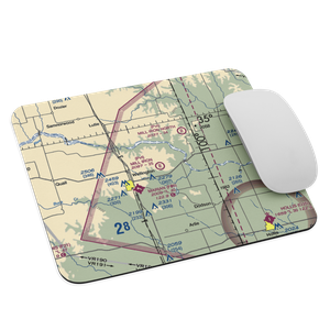 Mill Iron Ranch South Airport (36XS) VFR Sectional Mouse Pad