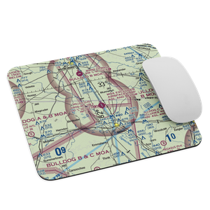 Millen Airport (2J5) VFR Sectional Mouse Pad