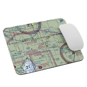 Miller Brothers Airport (OK47) VFR Sectional Mouse Pad