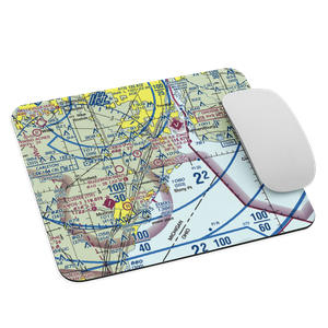 Mills Field (MI53) VFR Sectional Mouse Pad