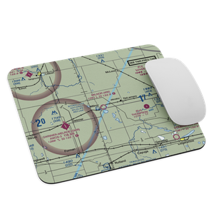 Milnor Municipal Airport (4R6) VFR Sectional Mouse Pad