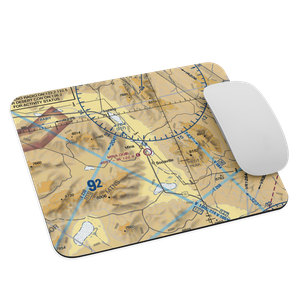 Mina Airport (3Q0) VFR Sectional Mouse Pad