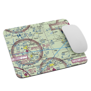 Minikey Airport (MI13) VFR Sectional Mouse Pad