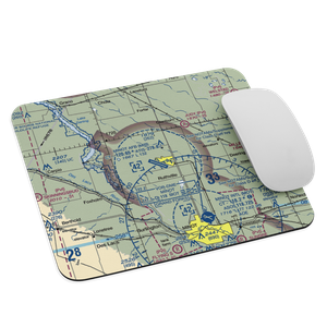 Minot Air Force Base (MIB) VFR Sectional Mouse Pad