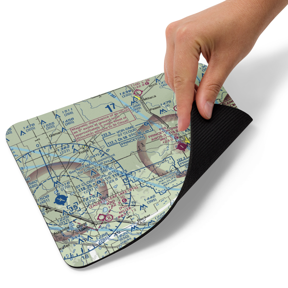 Minske Field (8MN6) VFR Sectional Mouse Pad 