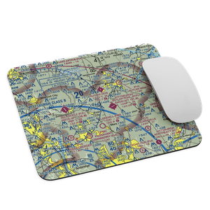 Misty Hill Farm Airport (PN14) VFR Sectional Mouse Pad