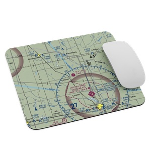 Mj Aviation I Airport (SD01) VFR Sectional Mouse Pad