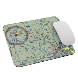 Mj Aviation Ii Airport (SD00) VFR Sectional Mouse Pad