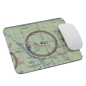 Mohall Municipal Airport (HBC) VFR Sectional Mouse Pad