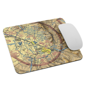 Monger Airport (9MT8) VFR Sectional Mouse Pad