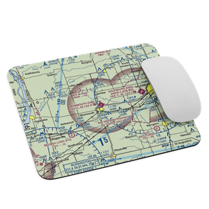 Monmouth Municipal Airport (C66) VFR Sectional Mouse Pad