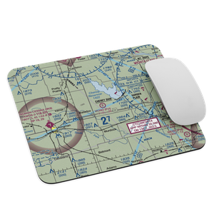 Mono Aircraft Airport (0KS7) VFR Sectional Mouse Pad