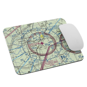 Monroe County Aeroplex Airport (MVC) VFR Sectional Mouse Pad