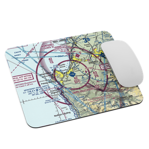 Monterey Peninsula Airport (MRY) VFR Sectional Mouse Pad