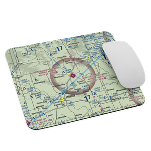 Monticello Regional Airport (MXO) VFR Sectional Mouse Pad