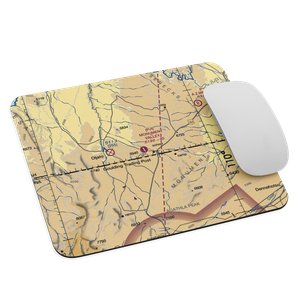 Monument Valley Airport (GMV) VFR Sectional Mouse Pad