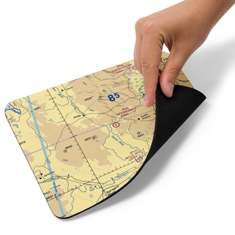 Moondance Ranch Airport (87OR) VFR Sectional Mouse Pad 