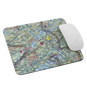 Moore Murrell Airport (MOR) VFR Sectional Mouse Pad
