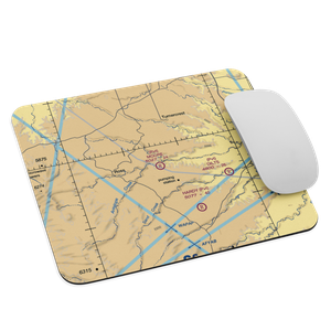 Moore Ranch Airport (84WY) VFR Sectional Mouse Pad