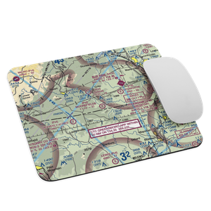 Moorefield's Airstrip (VA27) VFR Sectional Mouse Pad