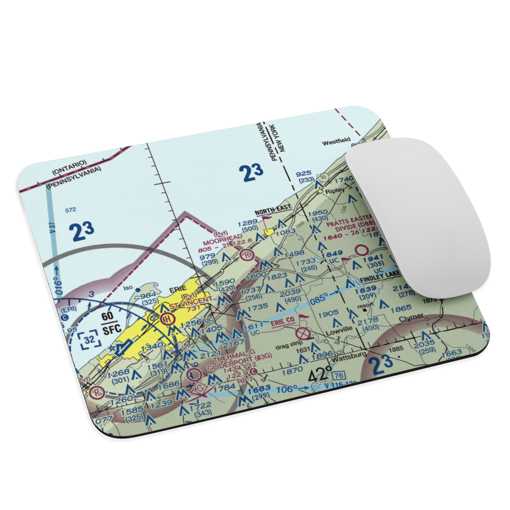 Moorhead Airpark LLC (PN40) VFR Sectional Mouse Pad 