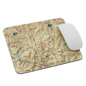 Moose Creek /US Forest Service/ Airport (1U1) VFR Sectional Mouse Pad