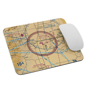 Moriarty Municipal Airport (0E0) VFR Sectional Mouse Pad
