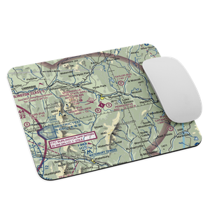 Morrisville Stowe State Airport (MVL) VFR Sectional Mouse Pad