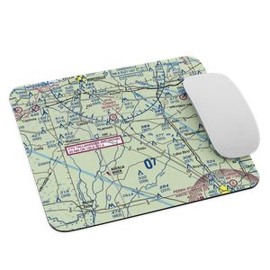 Mount Olive Farm Airport (2FA9) VFR Sectional Mouse Pad