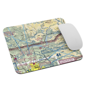 Mount St Helen's Aero Ranch Airport (WN10) VFR Sectional Mouse Pad