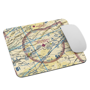 Mountain Empire Airport (MKJ) VFR Sectional Mouse Pad