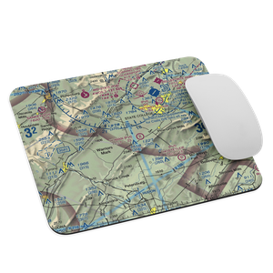 Mountain Hide-Away Airport (3PS4) VFR Sectional Mouse Pad