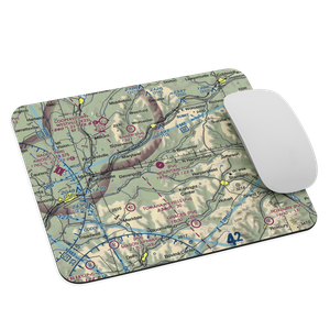 Mountain Top Airport (NY02) VFR Sectional Mouse Pad