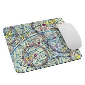 Mountain View Airport (20NC) VFR Sectional Mouse Pad