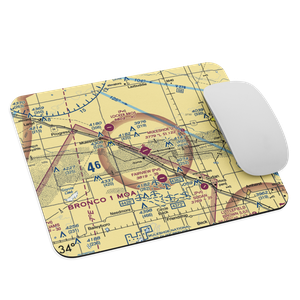 Muleshoe Municipal Airport (2T1) VFR Sectional Mouse Pad