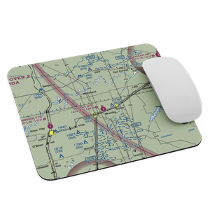 Munday Municipal Airport (37F) VFR Sectional Mouse Pad