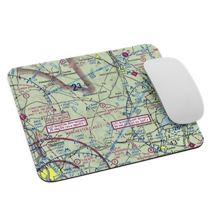 Murphy-Sherwood Park Airport (NH43) VFR Sectional Mouse Pad