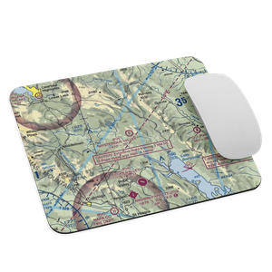 Mysterious Valley Airport (20CL) VFR Sectional Mouse Pad
