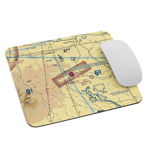 N Bar Ranch Airport (19MT) VFR Sectional Mouse Pad