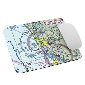 Naples Municipal Airport (APF) VFR Sectional Mouse Pad