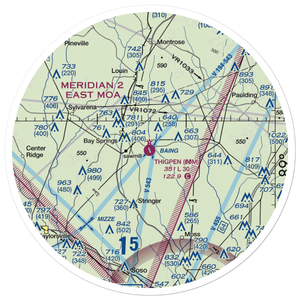 Thigpen Field (00M) VFR Sectional Sticker (30 mile)