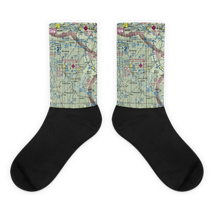 Perry-Warsaw Airport (01G) VFR Sectional Socks