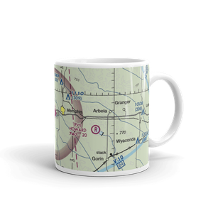 Memphis Memorial Airport (03D) VFR Sectional  Mug