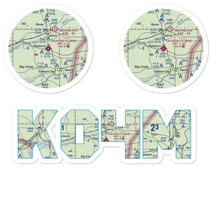 Calhoun County Airport (04M) VFR Sectional Sticker Pack