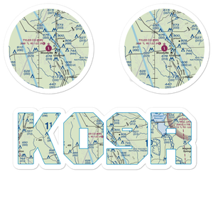 Tyler County Airport (09R) VFR Sectional Sticker Pack