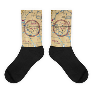 Moriarty Municipal Airport (0E0) VFR Sectional Socks
