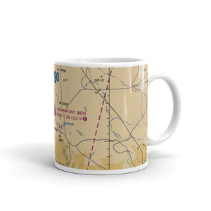 Crownpoint Airport (0E8) VFR Sectional  Mug
