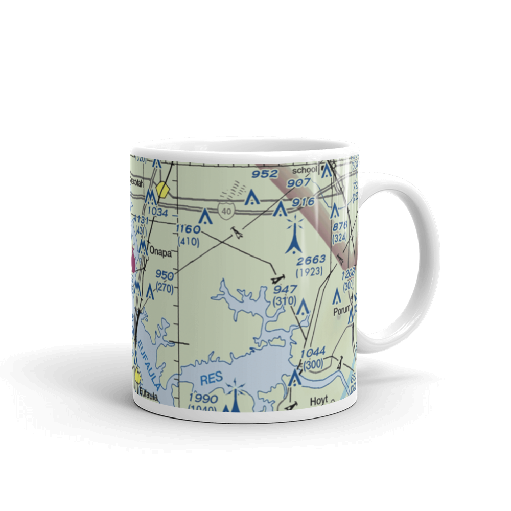 Fountainhead Lodge Airpark (0F7) VFR Sectional  Mug 